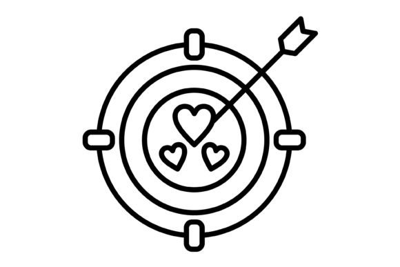 Aim Outline Icon: A Versatile Toolkit for Modern Design Projects