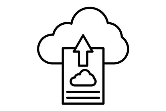 Cloud Upload Outline Icon: A Modern Essential for Digital Design
