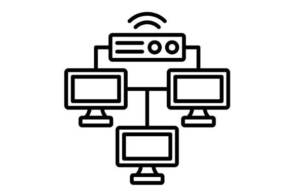 Mastering the Local Network Outline Icon for Modern Design
