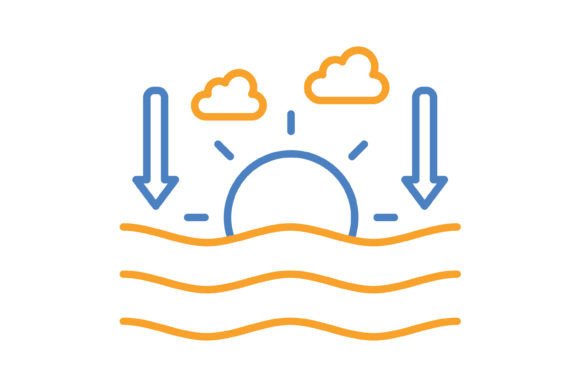 Mastering the Sunset Blue & Orange Line Icon for Your Brand